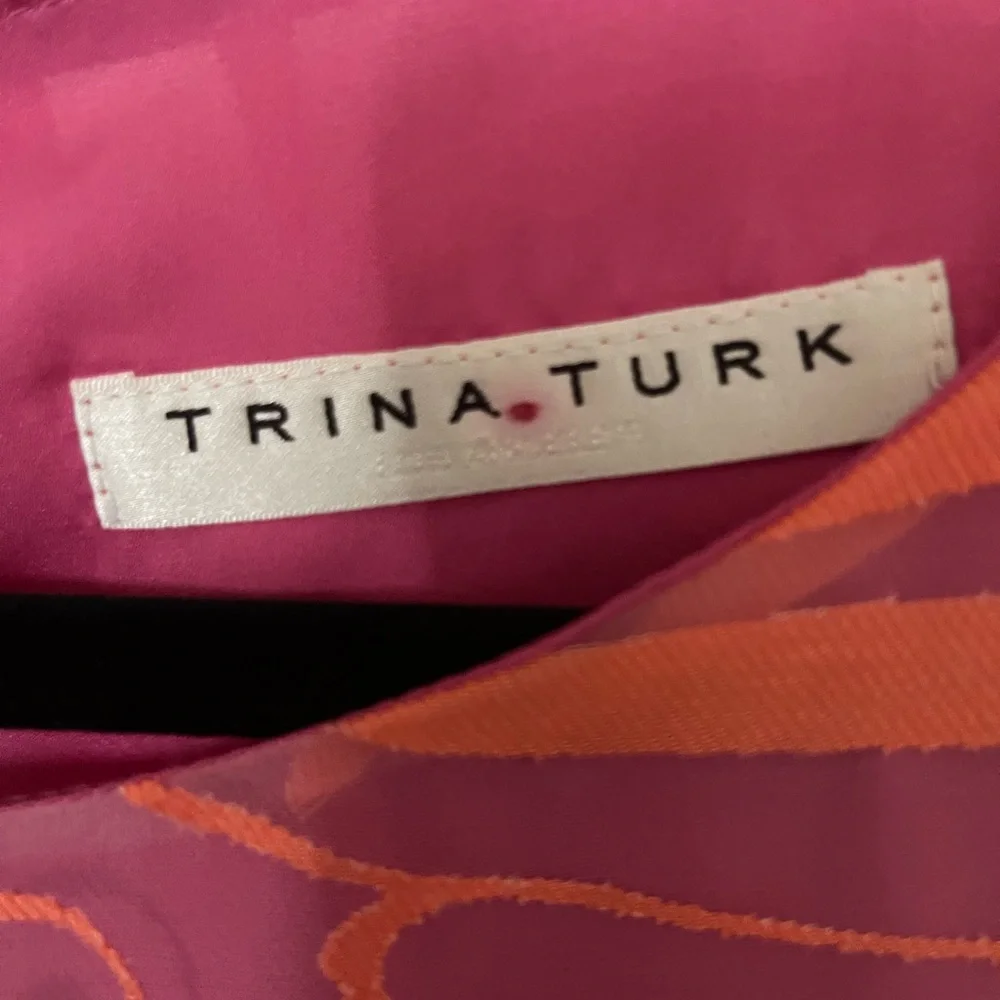 Trina Turk Everly Mini – Pink/Orange Statement Dress **SOLD~OUT** - Picture 6 of 10